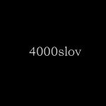 4000 slov
